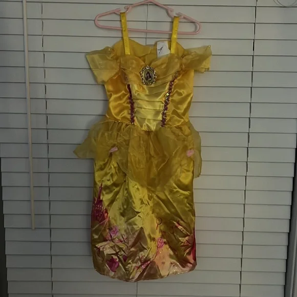 Authentic Disney Brand Belle Costume Beauty and the Beast 4-6X - Picture 4 of 7